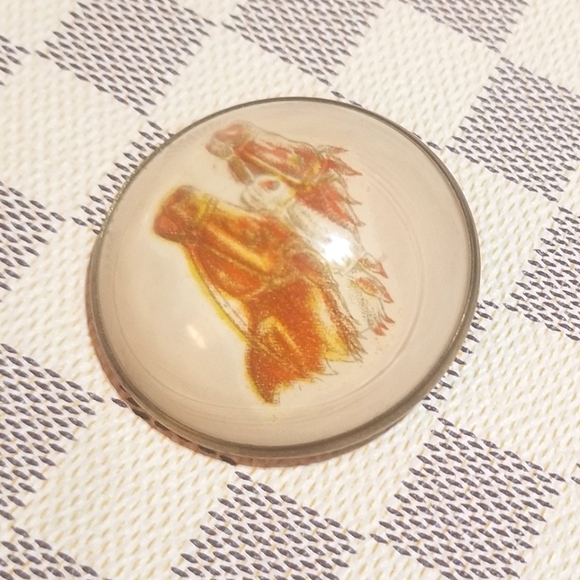 Victorian Bridle Rosette Brooch Antique - Picture 2 of 7